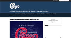 Desktop Screenshot of chicagotheband.us