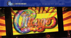 Desktop Screenshot of chicagotheband.com